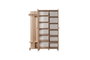 Hanah Home 135-729 Expositor Recibidor Roble Sonoma 135x194x36 cm Tablero Partículas Melamina